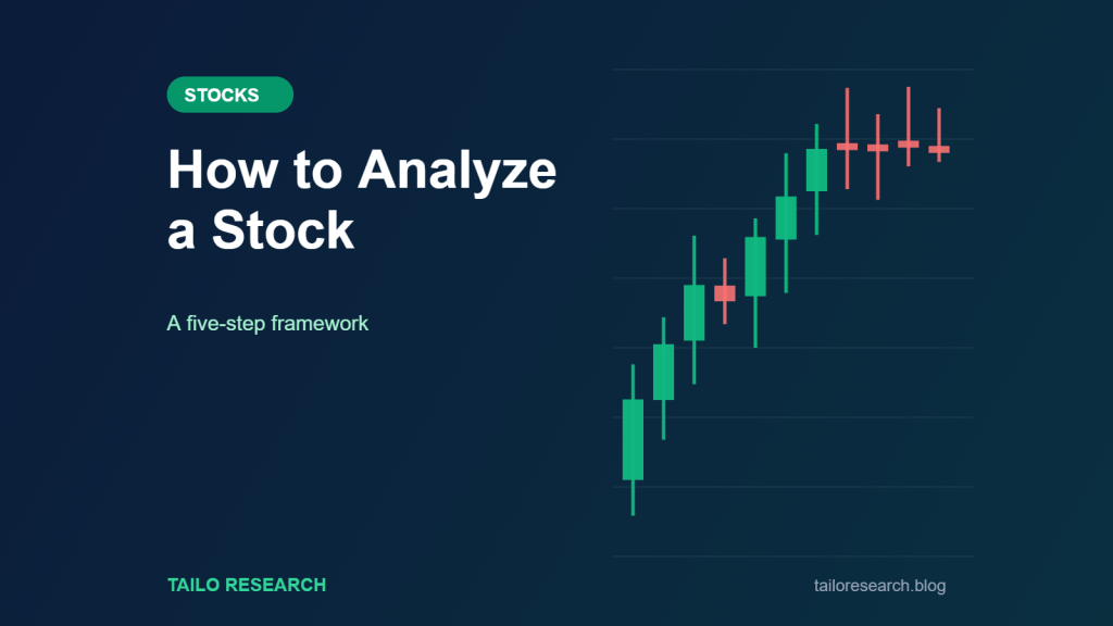 How to analyze a stock: a five-step framework