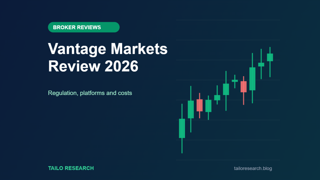 Vantage Markets review 2026: regulation, platforms and costs