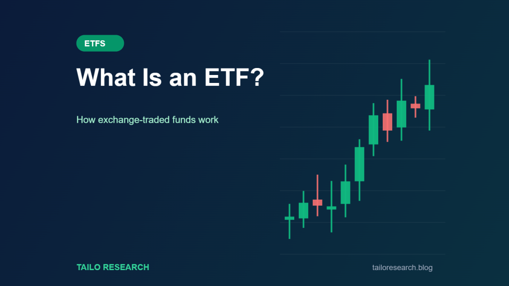 What is an ETF? How exchange-traded funds work